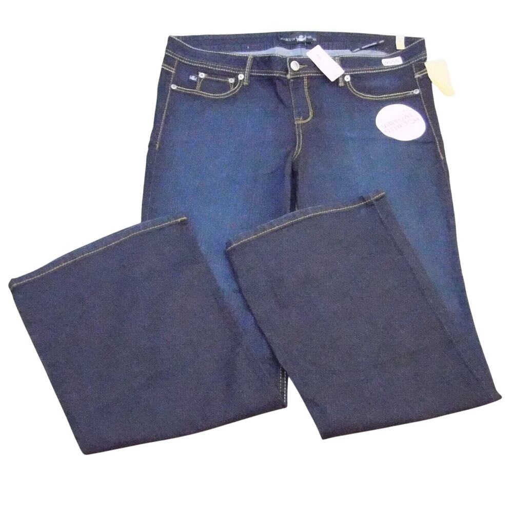 Torrid Source Of Wisdom Jeans Pants Womens 4 Blue Denim Casual Preppy Flare